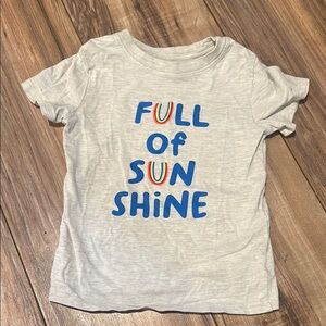 Kids Graphic Full of Sunshine T-Shirt